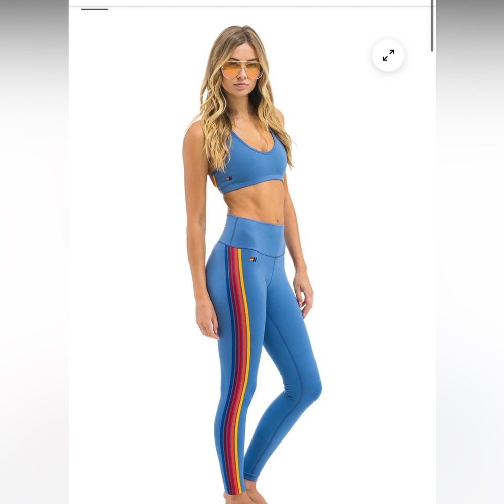 Aviator Nation Workout Set Bra Leggings